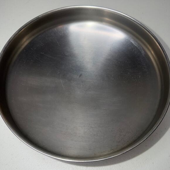 Revere Ware Stainless Steel 11” Replacement Saucepot Lid Copper Bottom USA VTG - Picture 3 of 4